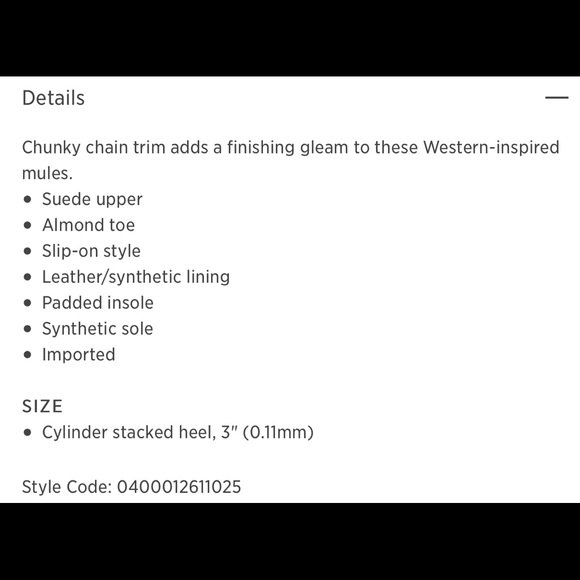 Rebecca Minkoff Galiyah Suede Stacked Heels Mules - Picture 9 of 9